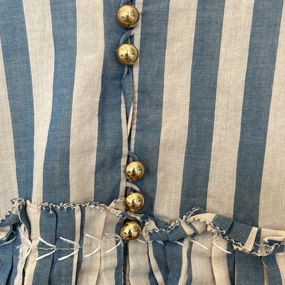 Phillip Lim 3.1 striped shirt with lace collar - Picture 5 of 5